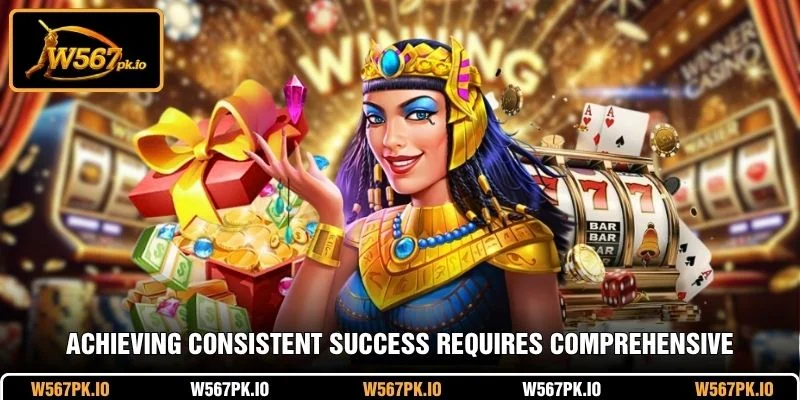 Achieving consistent success requires comprehensive