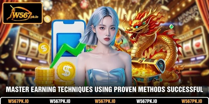 Master earning techniques using proven methods from successful
