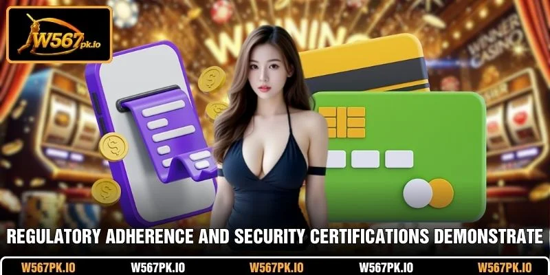 Regulatory adherence and security certifications demonstrate