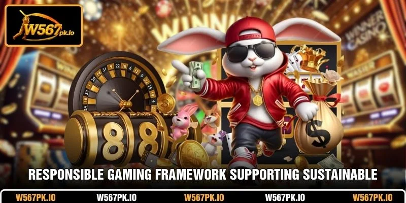 Responsible gaming framework supporting sustainable entertainment