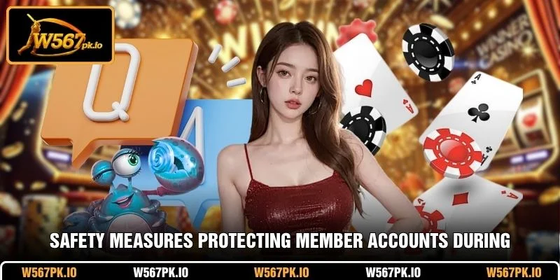 Safety measures protecting member accounts during withdrawal